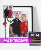 Valentinsgave - Dream portræt efter dine fotos - Just Karikatur