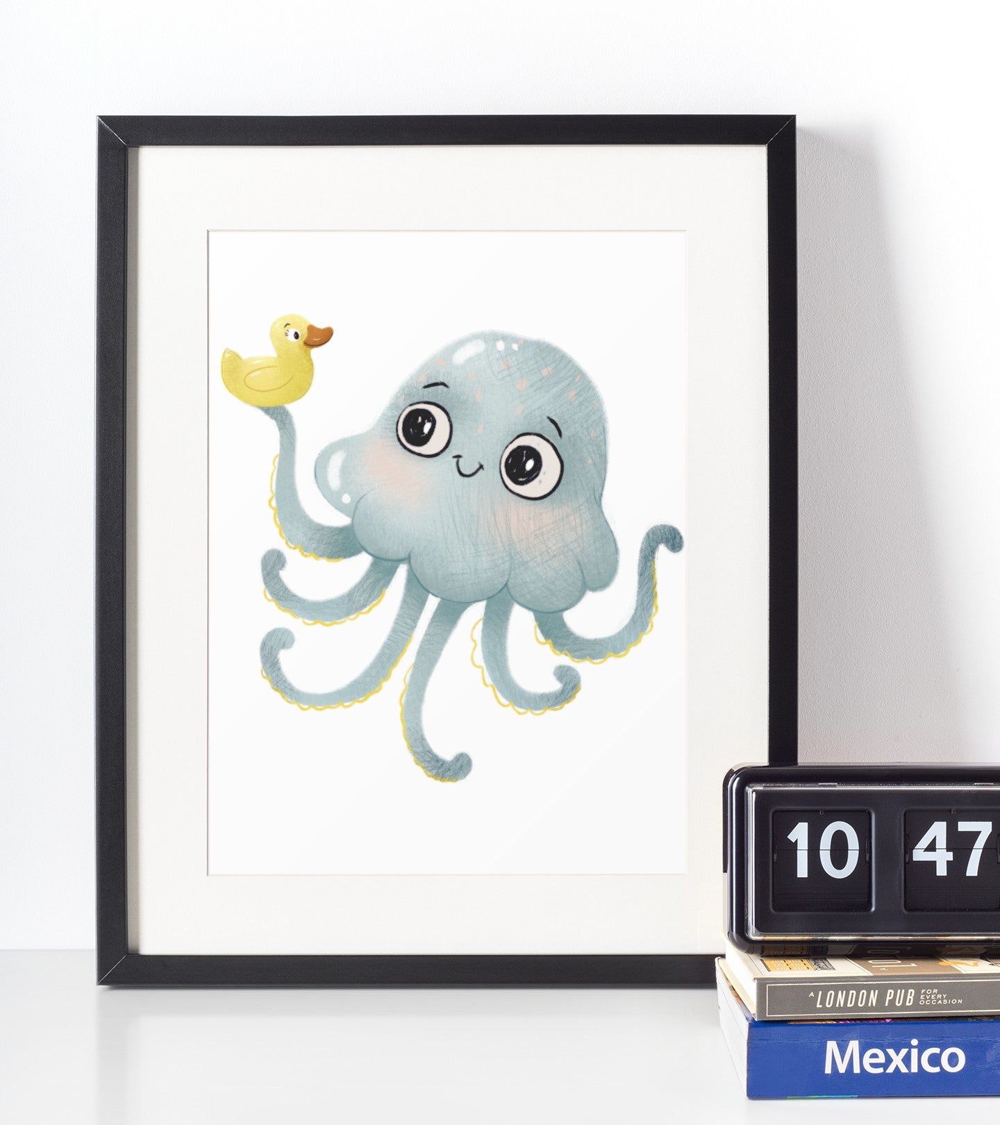 Vandmand - Børneplakat - Just Karikatur