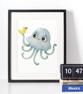 Vandmand - Børneplakat - Just Karikatur