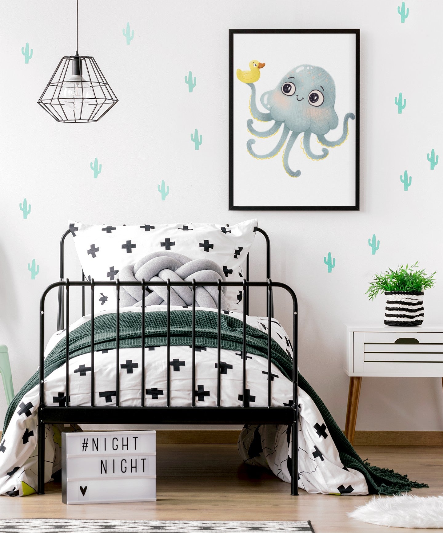 Vandmand - Børneplakat - Just Karikatur