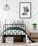 Vaskebjørn - Børneplakat - Just Karikatur