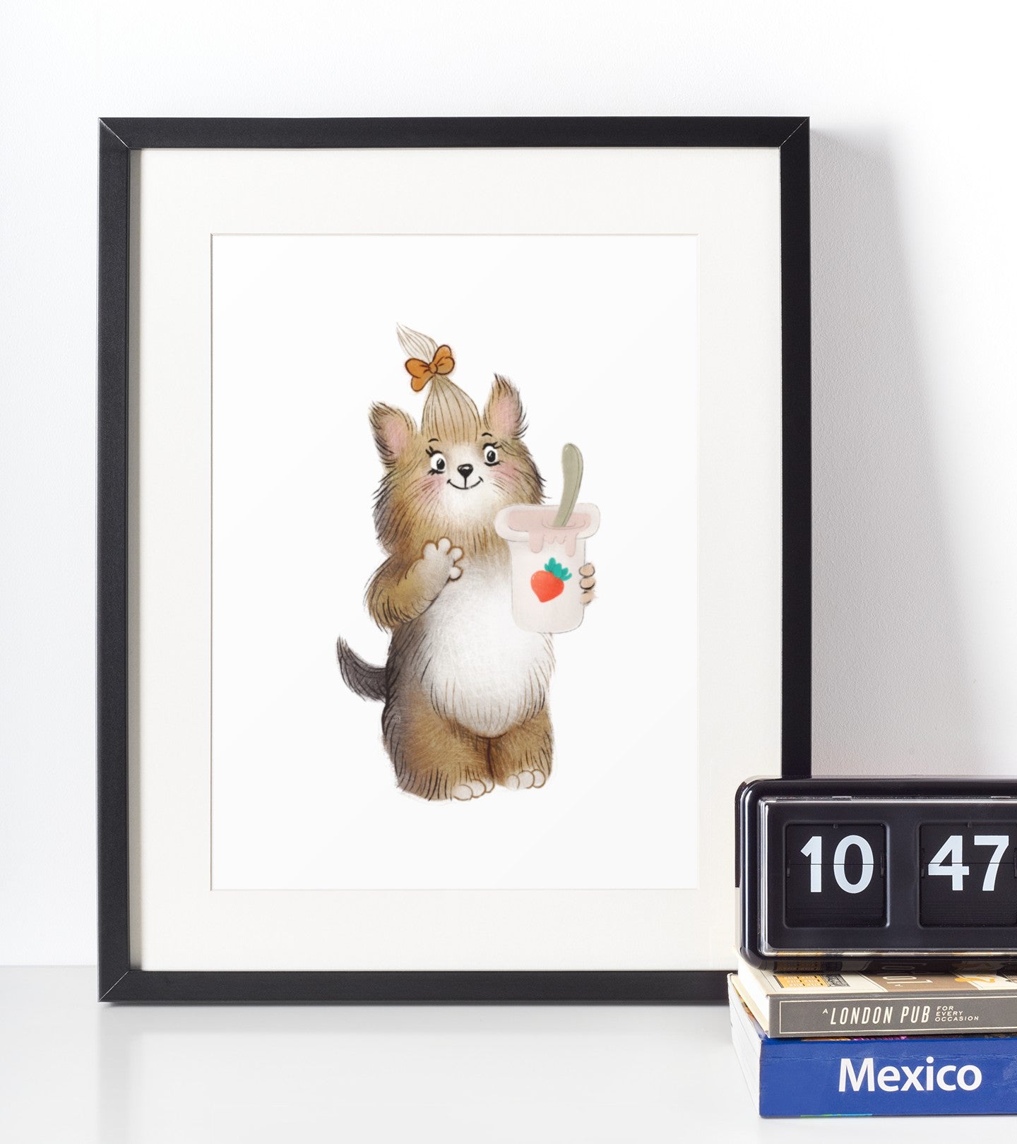 Yorkshire - Børneplakat - Just Karikatur