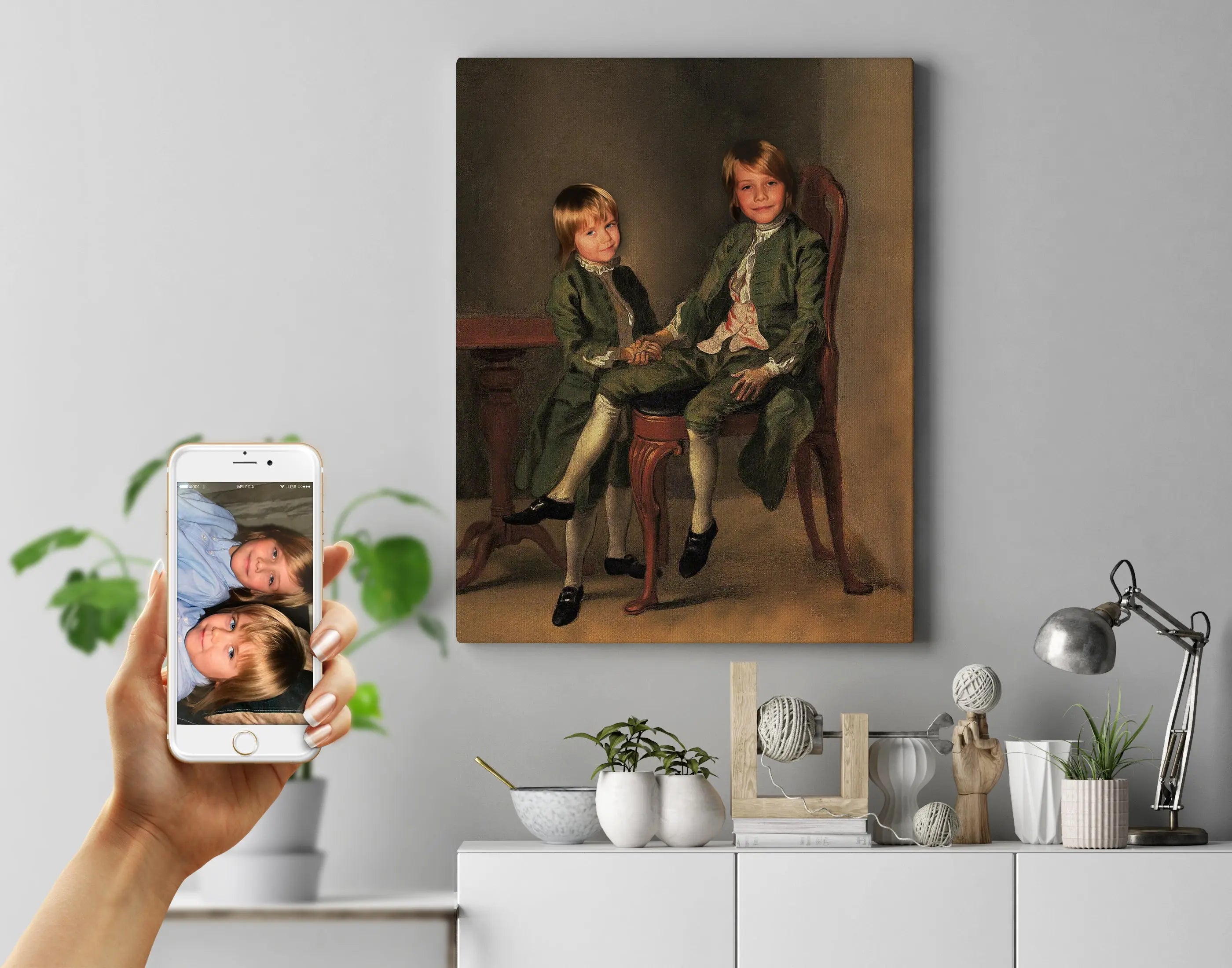 Young adventurer - Royal portræt efter dine fotos - Just Karikatur