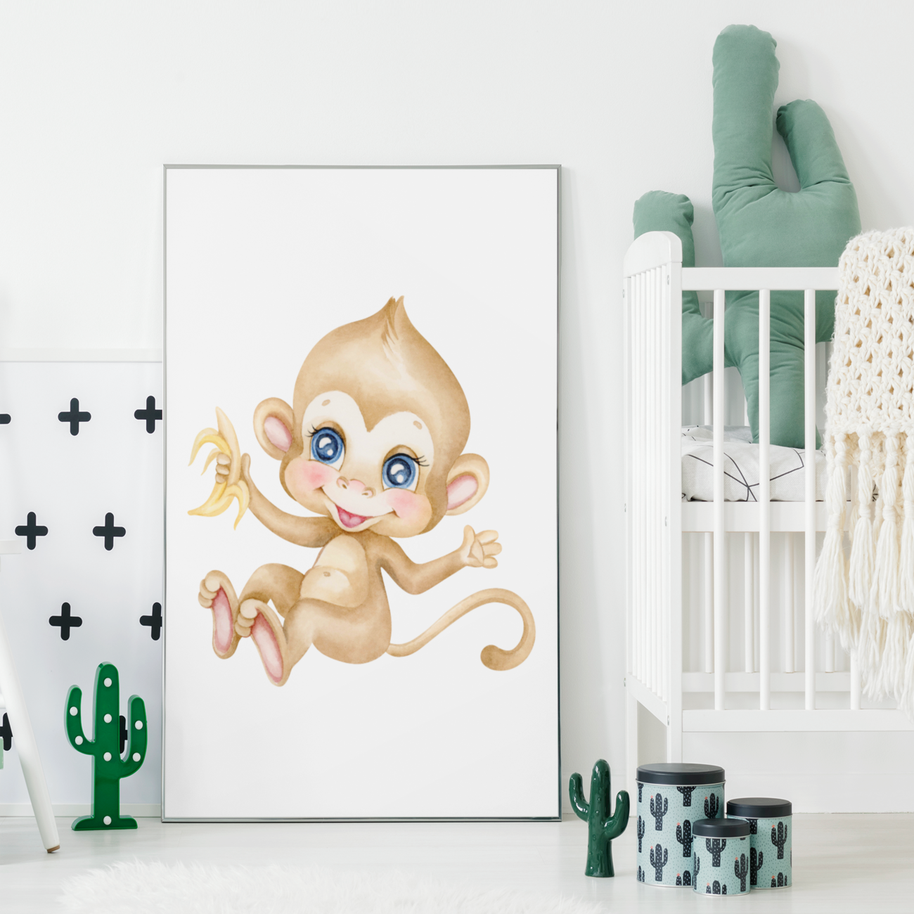 Abe børne plakat - Just Karikatur