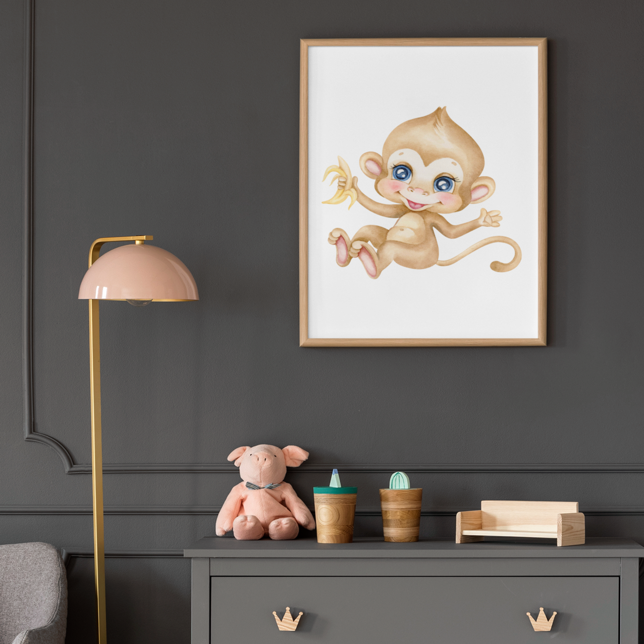 Abe børne plakat - Just Karikatur