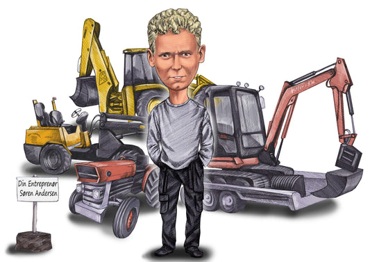 For virksomheder - Just Karikatur