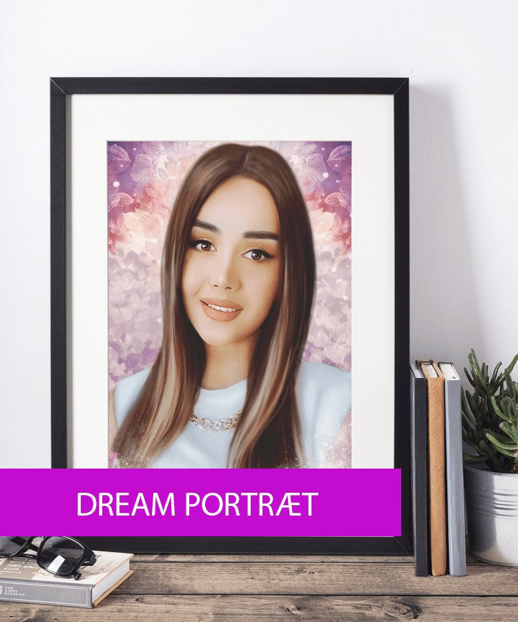 Alle gaveideer - Dream portræt - Just Karikatur