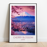 Cherry Blossom Japan plakat - 7 - Just Karikatur