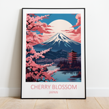 Cherry Blossom Japan plakat - 3 - Just Karikatur