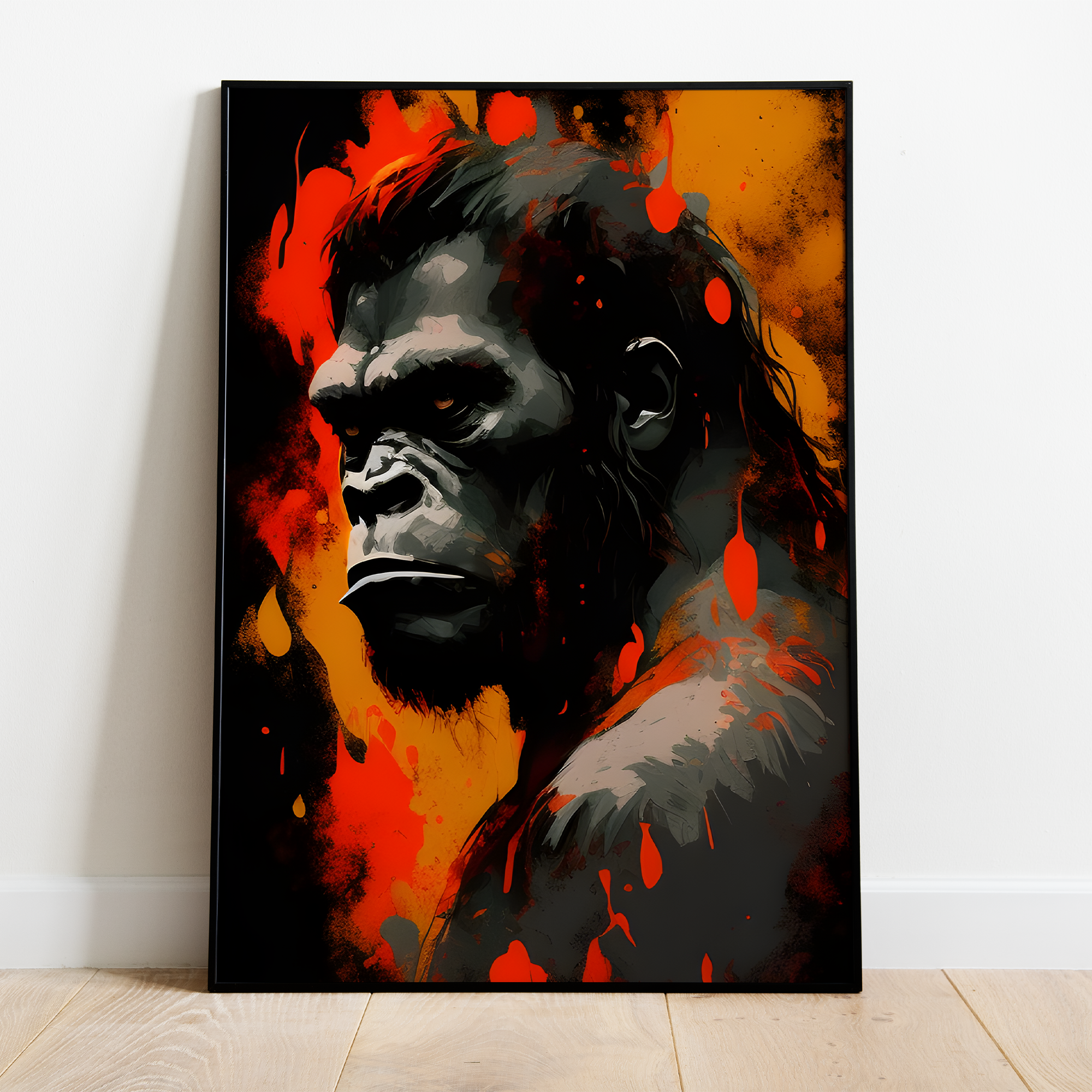 Gorilla - plakat 1 - Just Karikatur