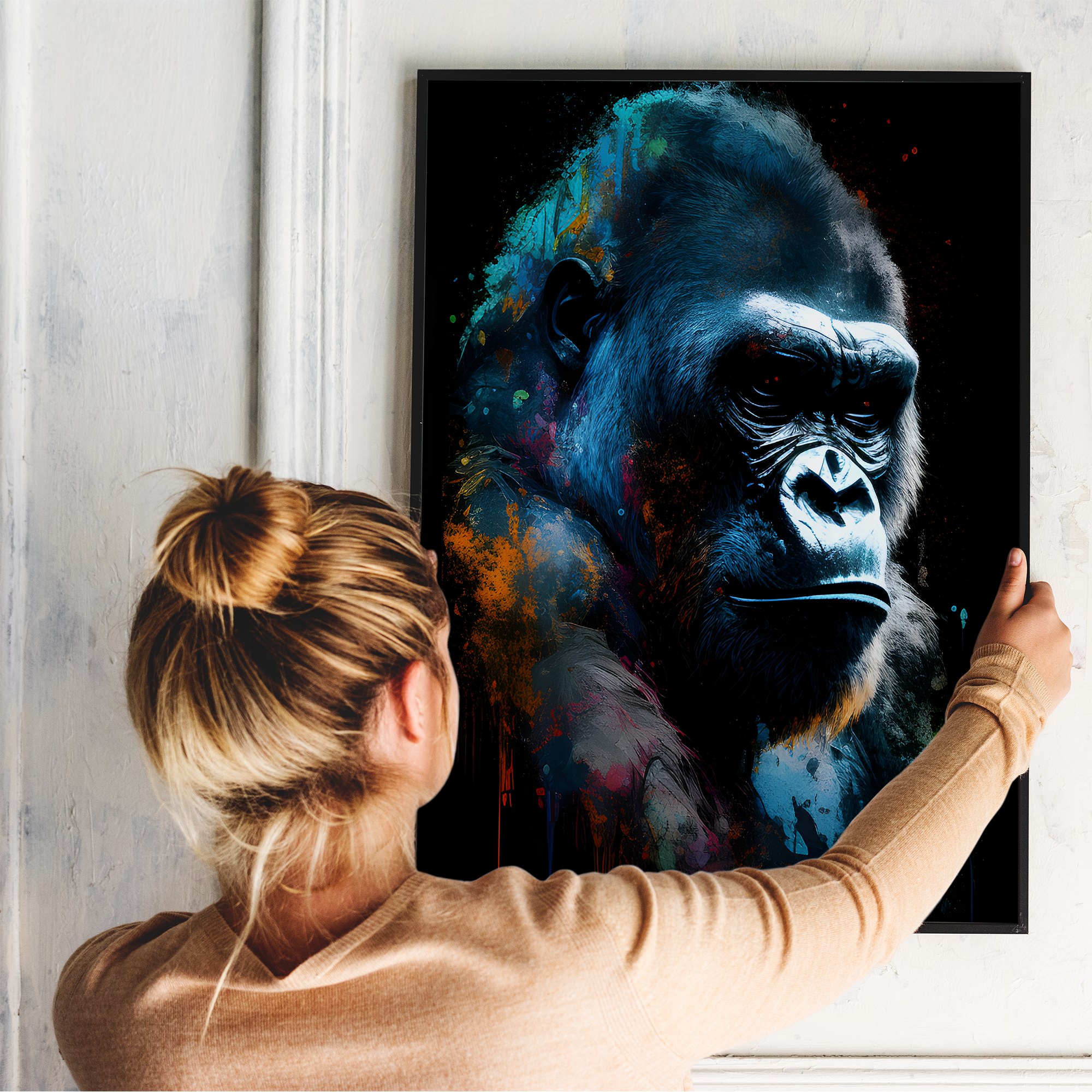 Gorilla - plakat 2 - Just Karikatur