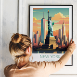 New York - plakat 3 - Just Karikatur