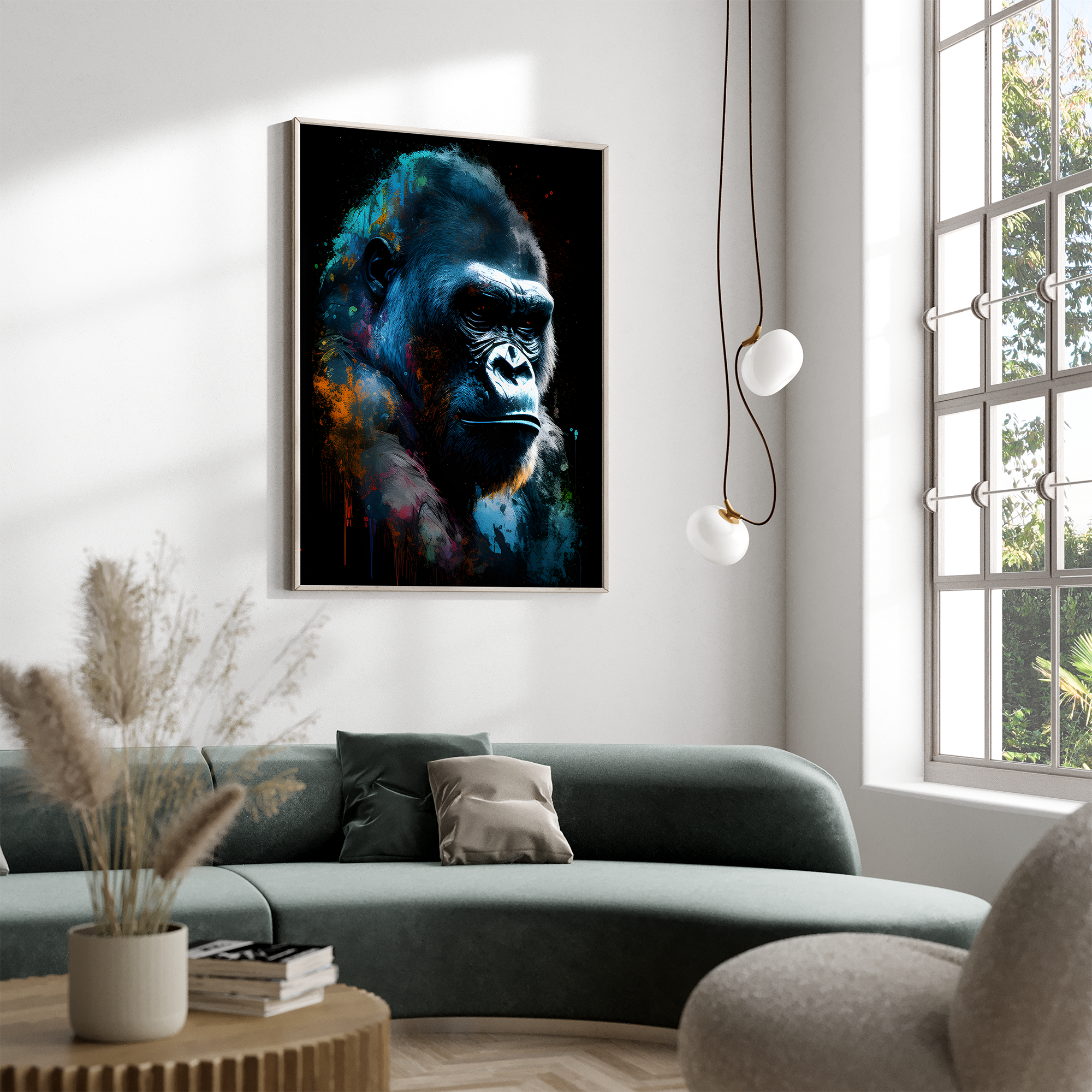 Gorilla - plakat 2 - Just Karikatur