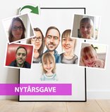 Nytårsgave - karikaturtegning efter dine fotos