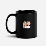 Black Glossy Mug - Just Karikatur