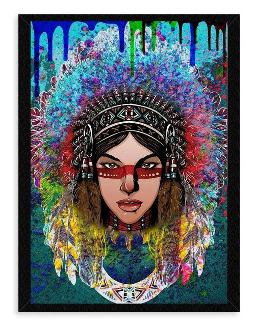 Farverig Plakat - Kaya