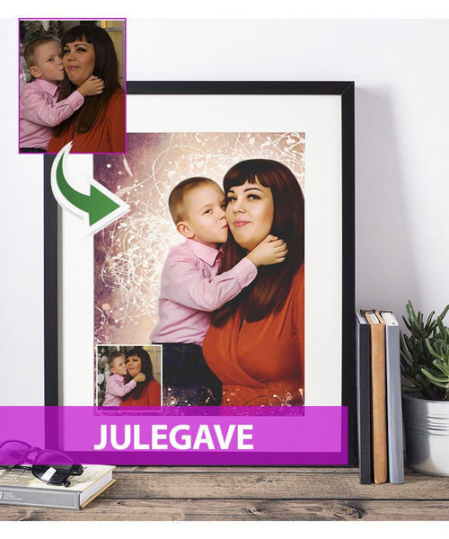 Julegave - Dream portræt efter dine fotos